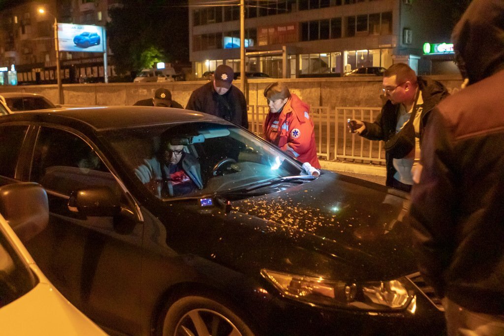 Погоня в Днепре: блогер Vitos пытался скрыться на машине от полиции 