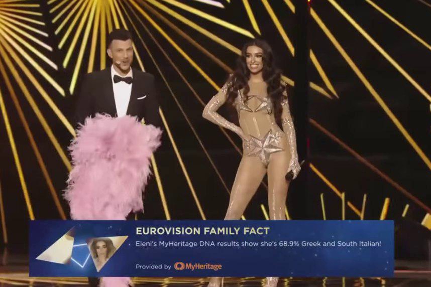 Eleni Foureira спела песню Сердючки на "Евровидении" и "порвала" зал - кадры