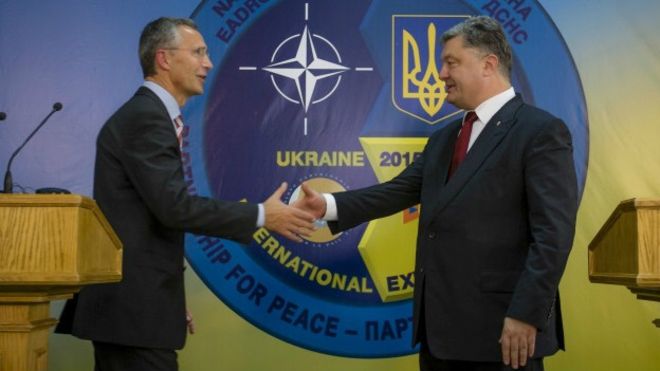 ​Порошенко: Сотрудничество Украины и НАТО - первостепенный вопрос