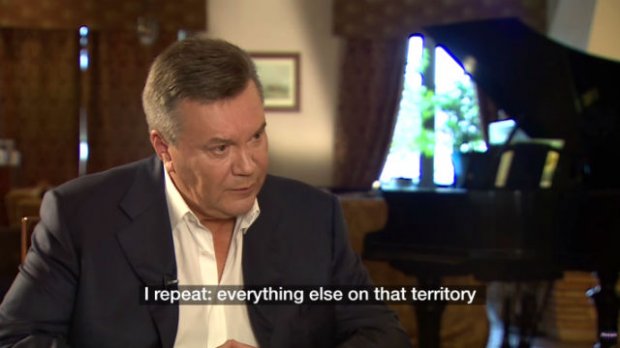​Интервью Януковича. Основные тезисы