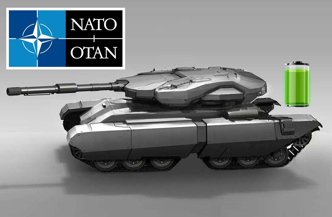 В NATO планируют создать и взять на вооружение танки и самолеты на солнечных батареях