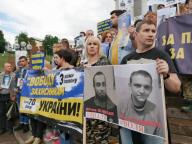 В Киеве вышли на марш в поддержку политзаключенных и узников Кремля