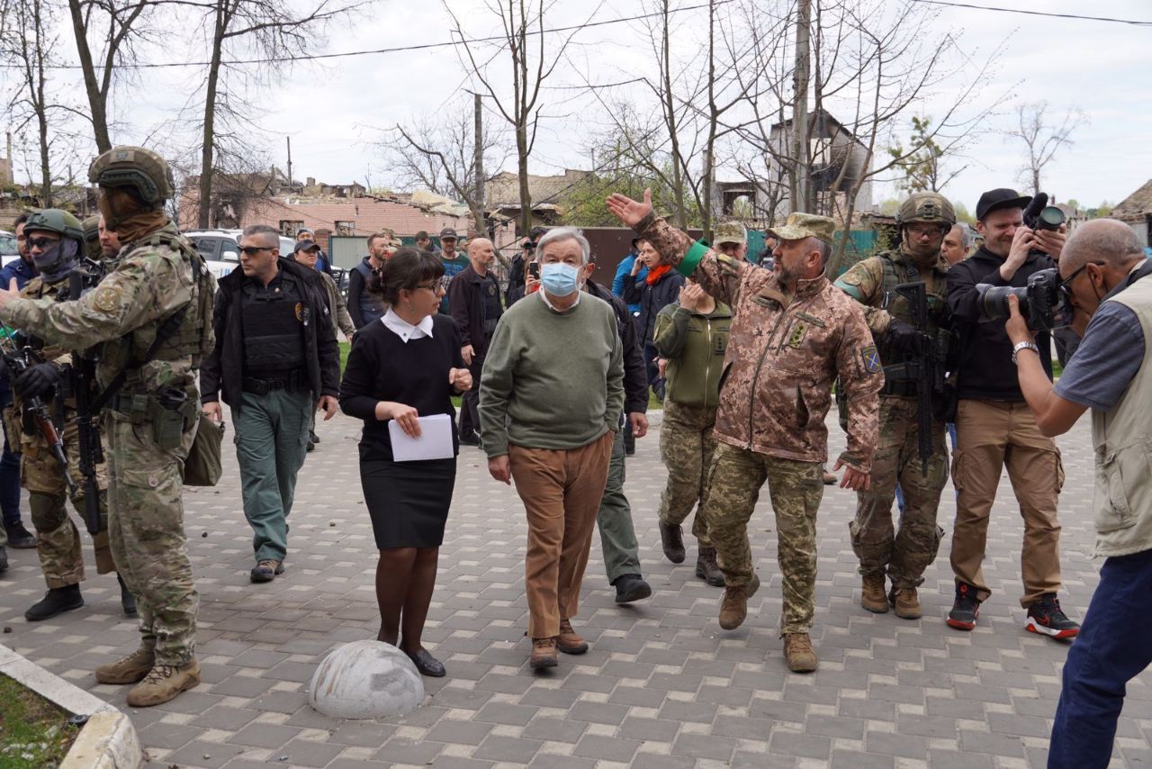 Армия Путина обстреляла центр Киева во время визита Генсека ООН – есть пострадавшие