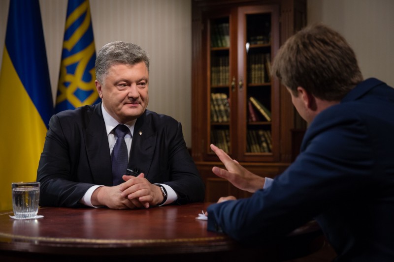 Интервью Петра Порошенко для Bloomberg: основные тезисы