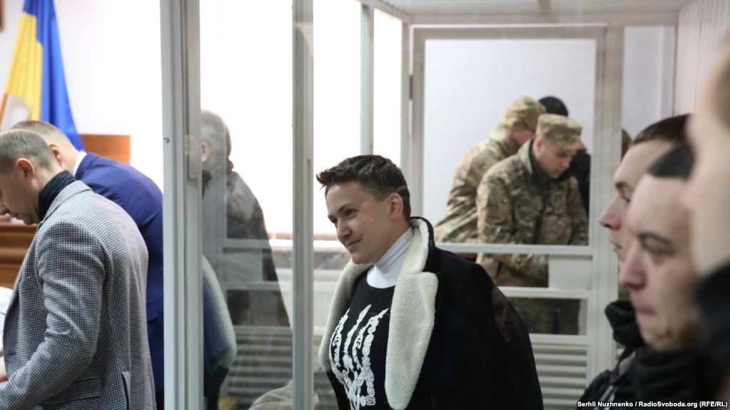 "Нет никаких террористических организаций "ЛНР" и "ДНР"", - Савченко ошарашила всех в зале суда, вступившись за боевиков. Кадры