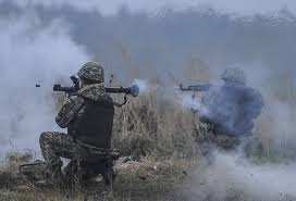 С утра боевики обстреливают позиции сил АТО на Донецком направлении