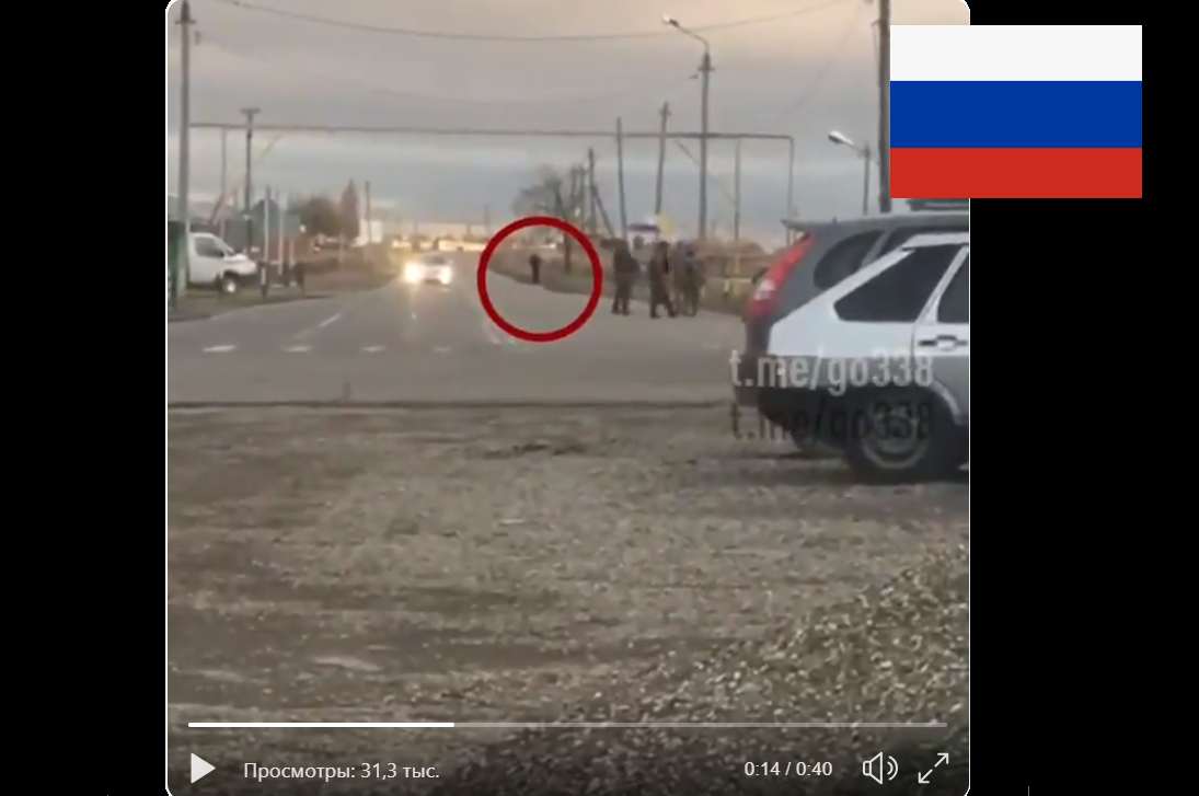 Видео подрыва смертницы блокпоста в Чечне: соцсети удивила подозрительная деталь взрыва силовиков РФ