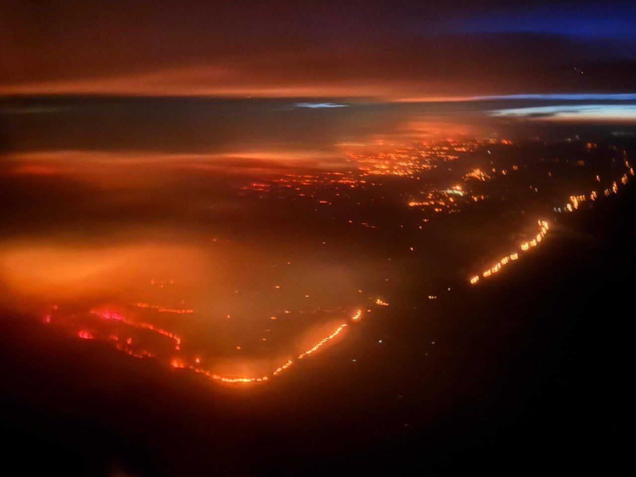 В Техасе крупнейший лесной пожар: в огненной западне погибли люди, остановлен ядерный завод