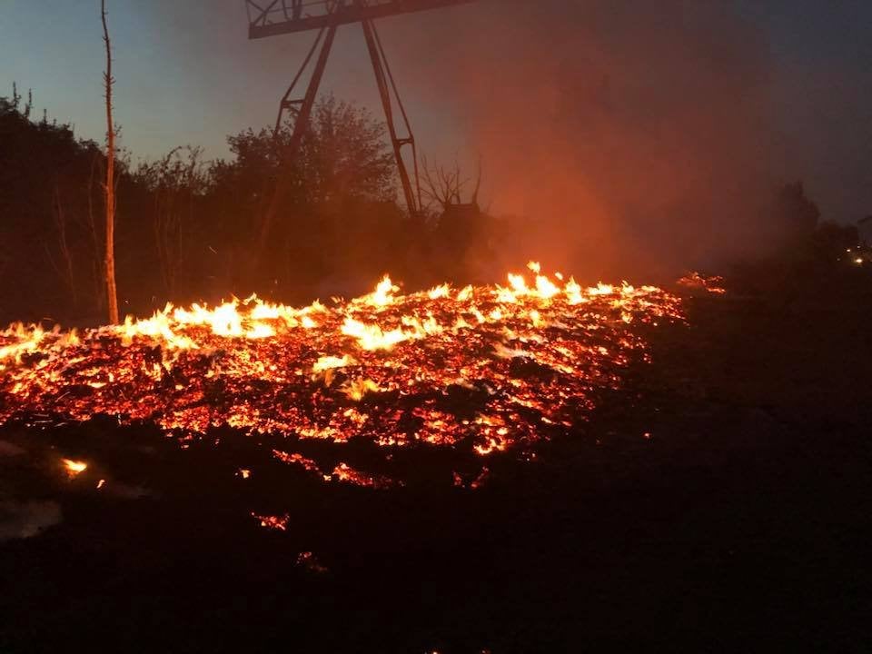 От "Куйбышевской" осталось пепелище: кадры с места мощного пожара в Донецке, на месте шахты - угольки