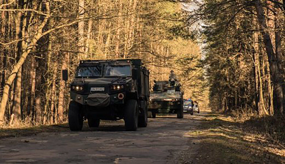 Армия США проводит учения в Польше около границы с Украиной