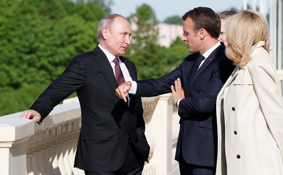 ​Макрон рассказал, какими действиями Путин сможет доказать, что хочет мира, а не войны