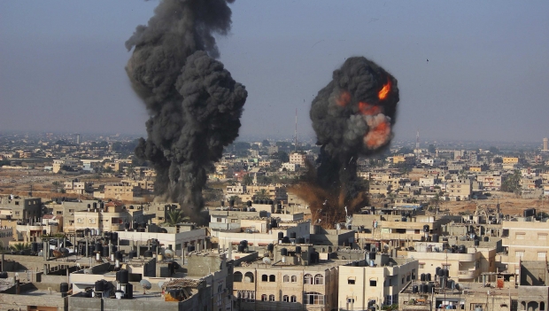 Сектор Газа подвергся очередному авиаудару со стороны Израиля