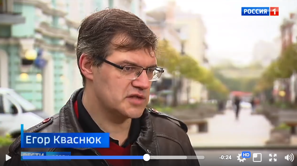 "Украины нет. Украина была, но жила за счет России много лет", - сбежавший из Одессы сепаратист на российском ТВ попросил о помощи - кадры 
