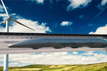 Первый в Европе сверхзвуковой поезд Hyperloop будет запущен в Словакии 