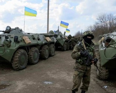 Минобороны Украины: Под Дебальцево группа ВСУ попала в засаду и плен