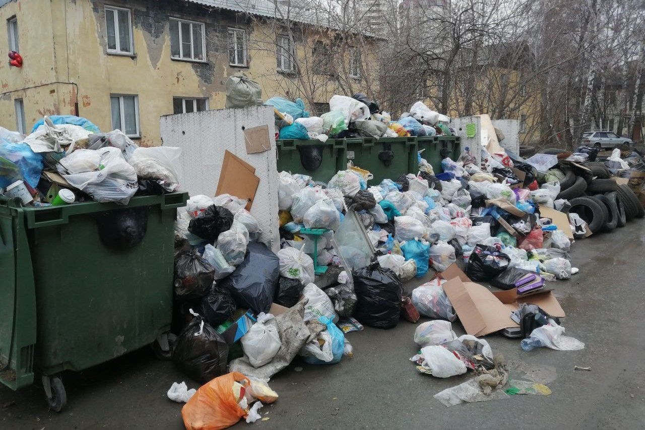 ​Пока Путин тратит триллионы на войну с Украиной, Новосибирск утопает в мусоре - в городе коллапс