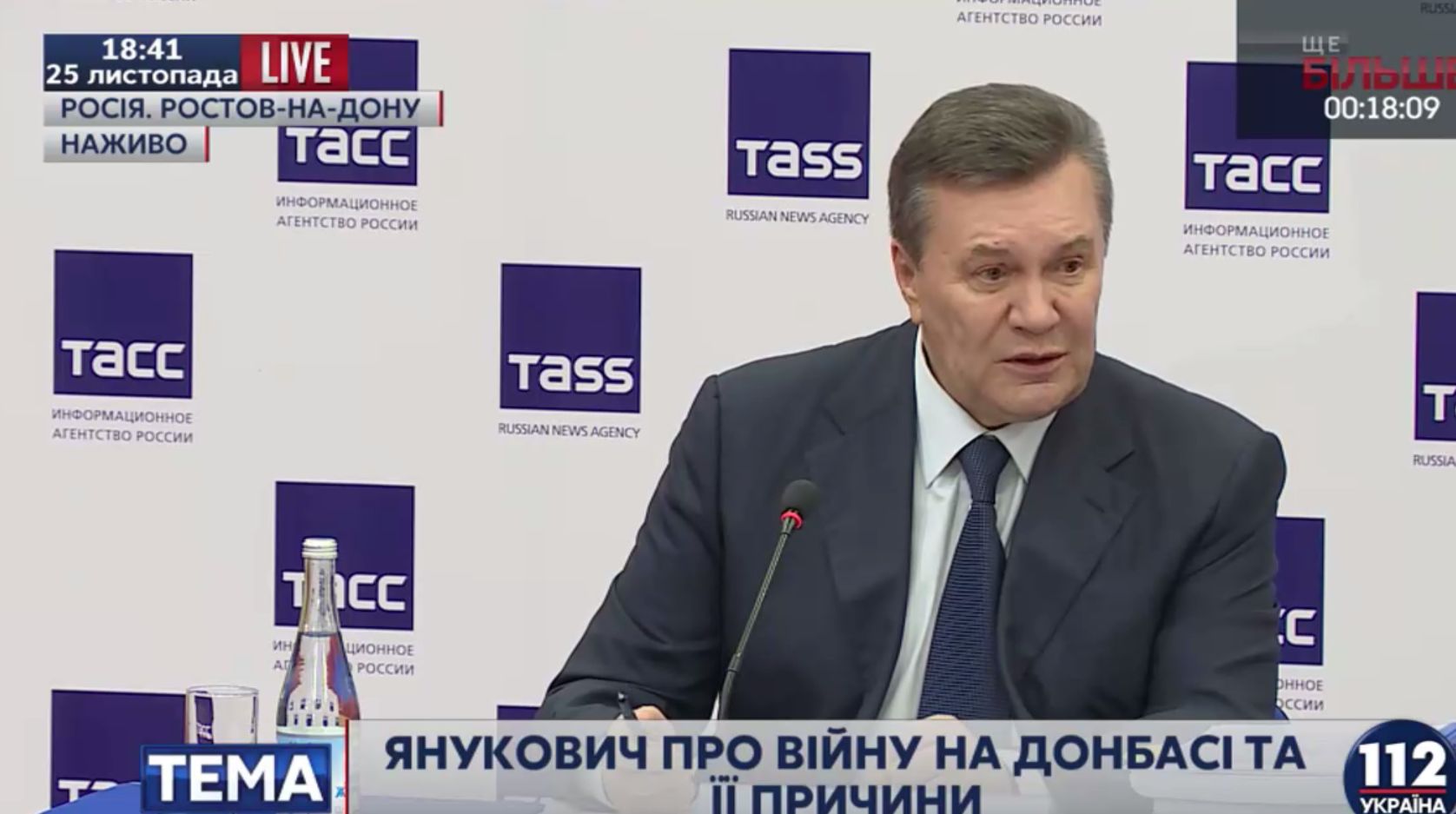 Янукович поломал всем мозги, отвечая на вопрос о введении военного положения в Украине: "Я жалею о том, что тогда не ввел войска, но если вернуть то время – все равно не введу"
