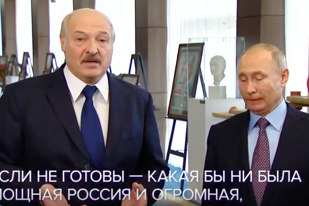 ​Лукашенко красиво "поставил" Путина в одно место - кадры, на которых президент России не знал, куда себя деть