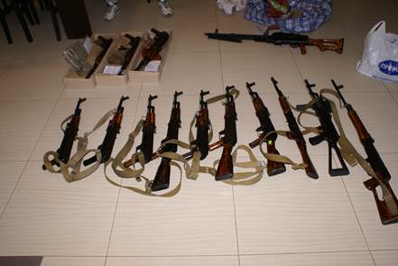 Оружие из зоны АТО продавали на распродаже в Запорожье 