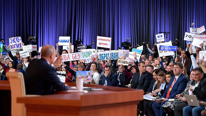 Итоги пресс-конференции Путина глазами российских журналистов: "Филигранно не ответил ни на один вопрос"