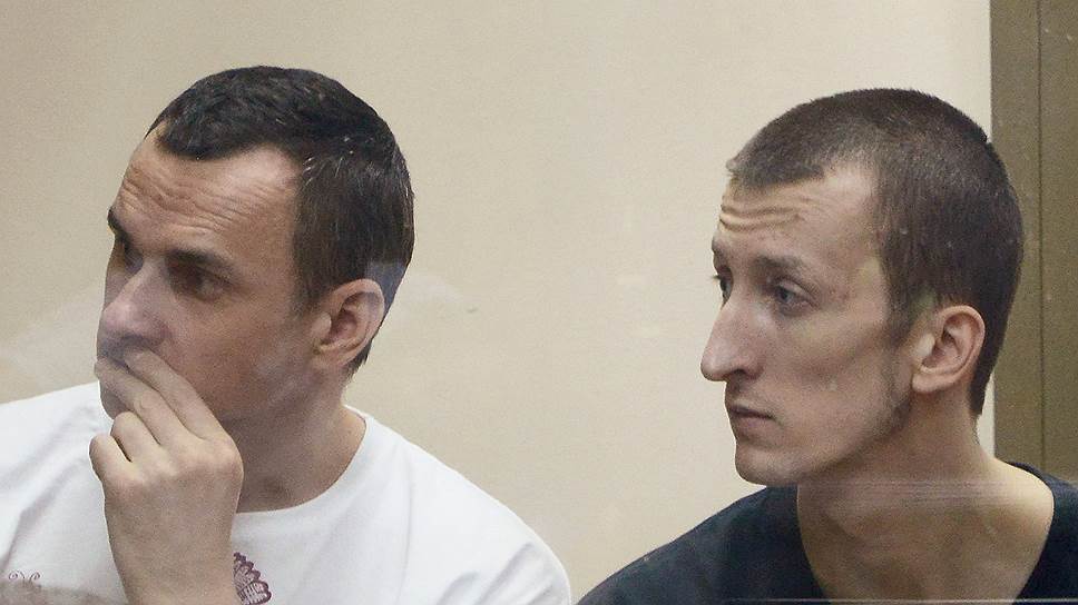 Приговор для Сенцова и Кольченко остался прежним: 20 и 10 лет тюрьмы