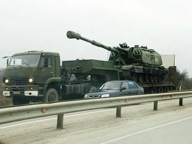СНБО: за сутки в Луганск вошли 120 единиц военной техники