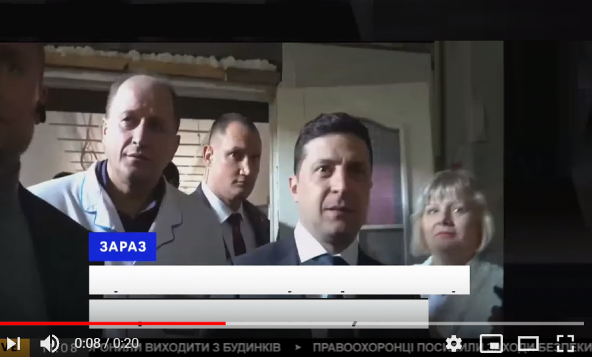 Жительница Донецка накричала на Зеленского прямо в больнице под Киевом из-за войны: видео