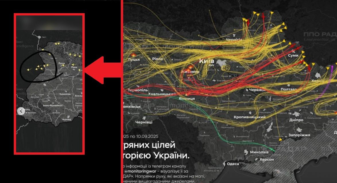 Напрямую связано с Украиной: СМИ узнали, на какой объект в Польше Россия направила свои дроны 