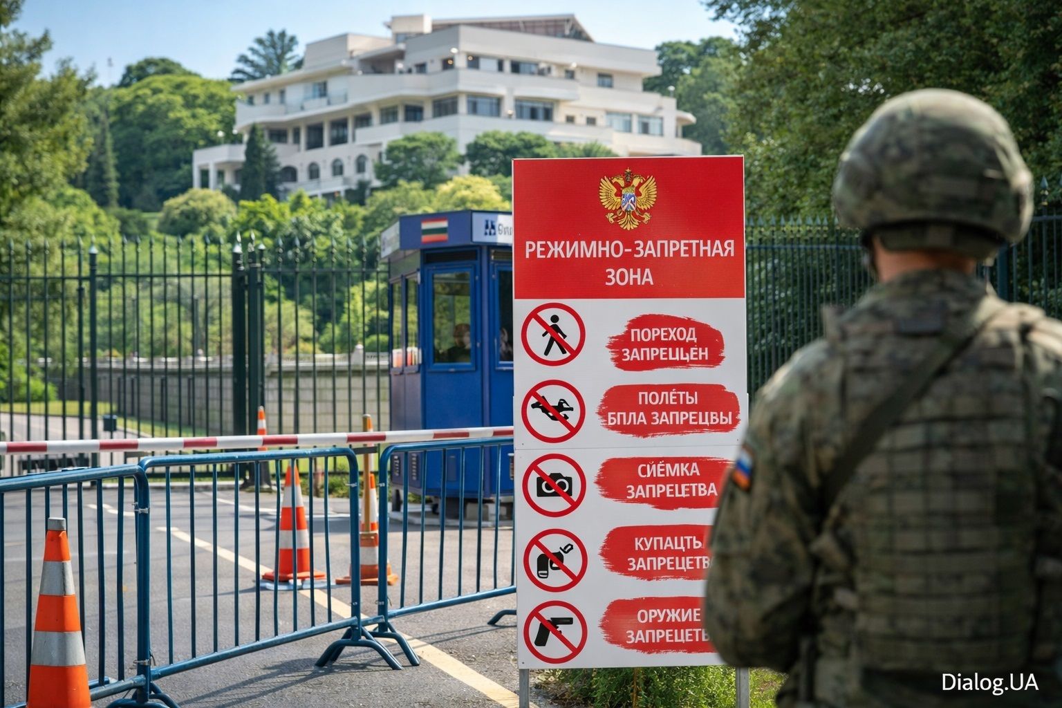 Путина спрячут от войны в резиденции "Бочаров ручей", создав огромную защитную зону с перечнем запретов