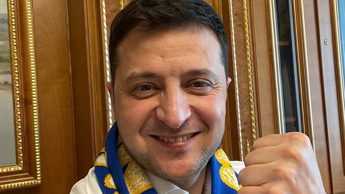 Зеленский запустил флешмоб перед матчем Украина – Швеция