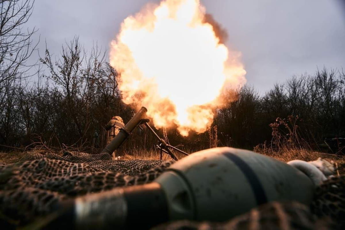 ​Бой длился около двух часов: пограничники "успокоили" много оккупантов в районе Бахмута — кадры