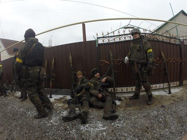 "Азов" отбил атаки боевиков на Широкино