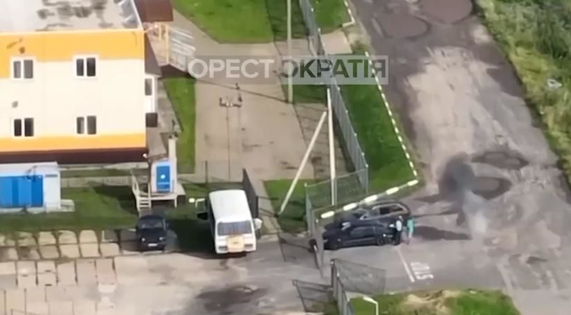 Удар по "Троебортному" в Брянской области дроном Switchblade 300 попал на видео