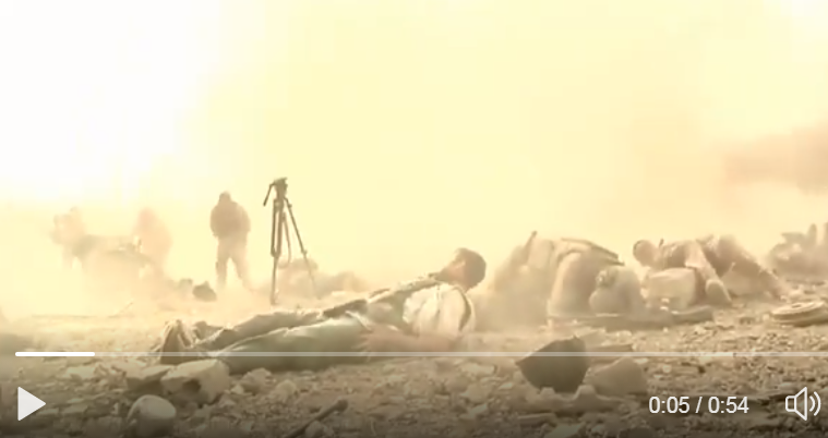 В Сети появилось эксклюзивное видео из Сирии, на котором показан подрыв "журналистов" и военных из пропагандистского пула России, - кадры