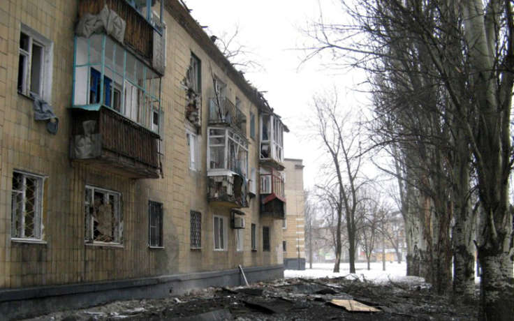 Сводка разрушений Донецка, Макеевки и Авдеевки 26 января 