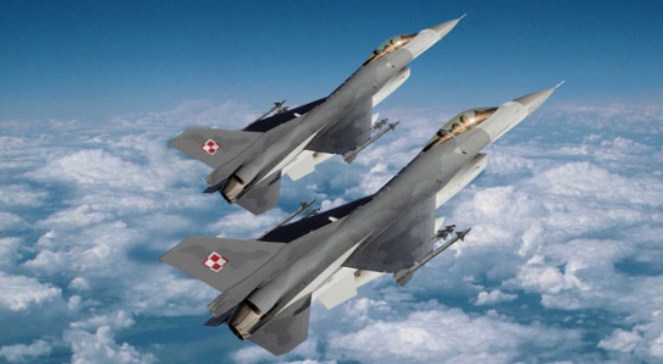 Польские F-16 перехватили российский самолет неподалеку от Кракова