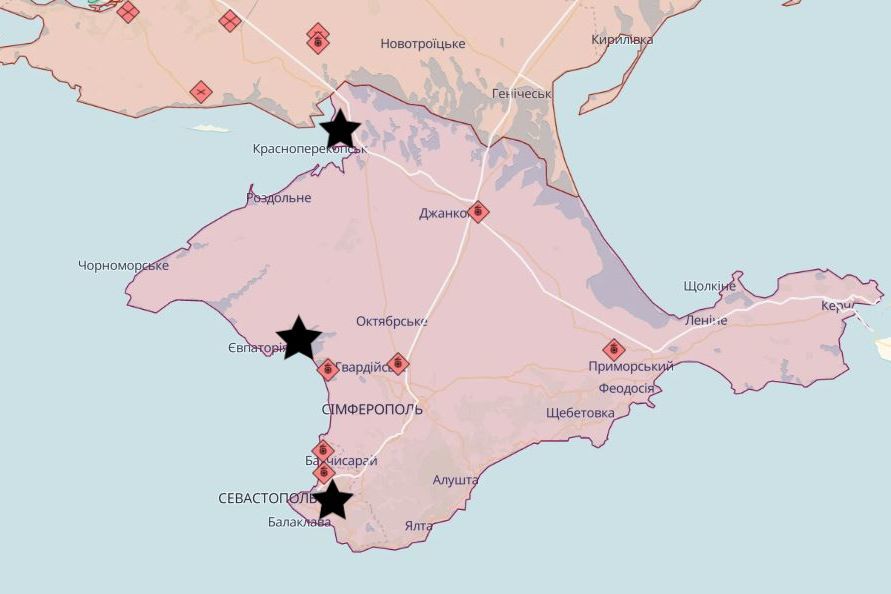 ​Масштабная "бавовна" в Крыму: взрывы гремели в Севастополе, Саках, Евпатории
