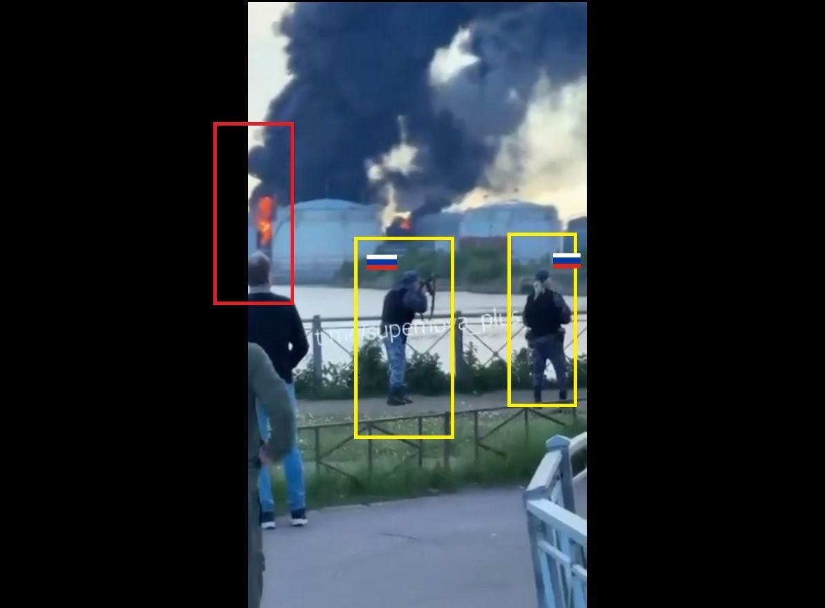"Полная беспомощность..." – Сеть смеется над видео "работы" российской ПВО в Санкт-Петербурге