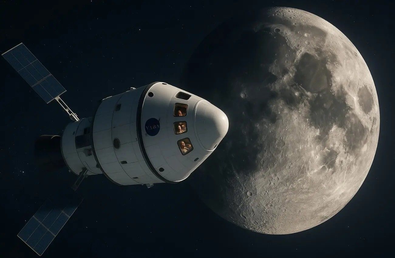 Человечество возвращается к Луне: за миссией Artemis II можно будет следить в реальном времени – NASA 