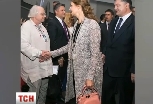 Сумочка за полмиллиона у Марины Порошенко – подарок мужа