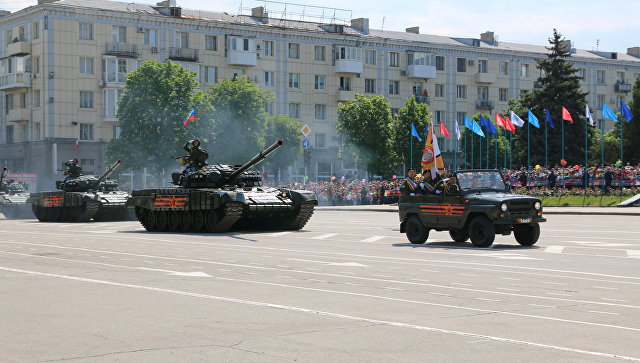 Луганск отметит 9 мая парадом боевой техники