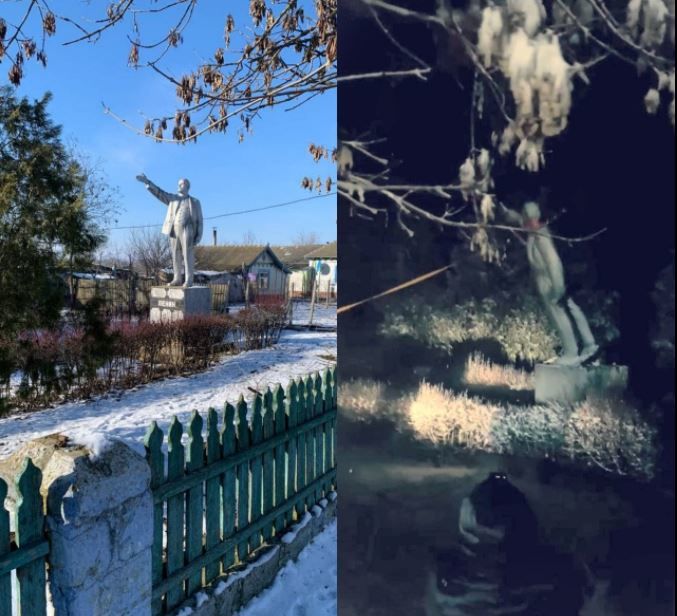 В Украине декоммунизировали последний памятник Ленину