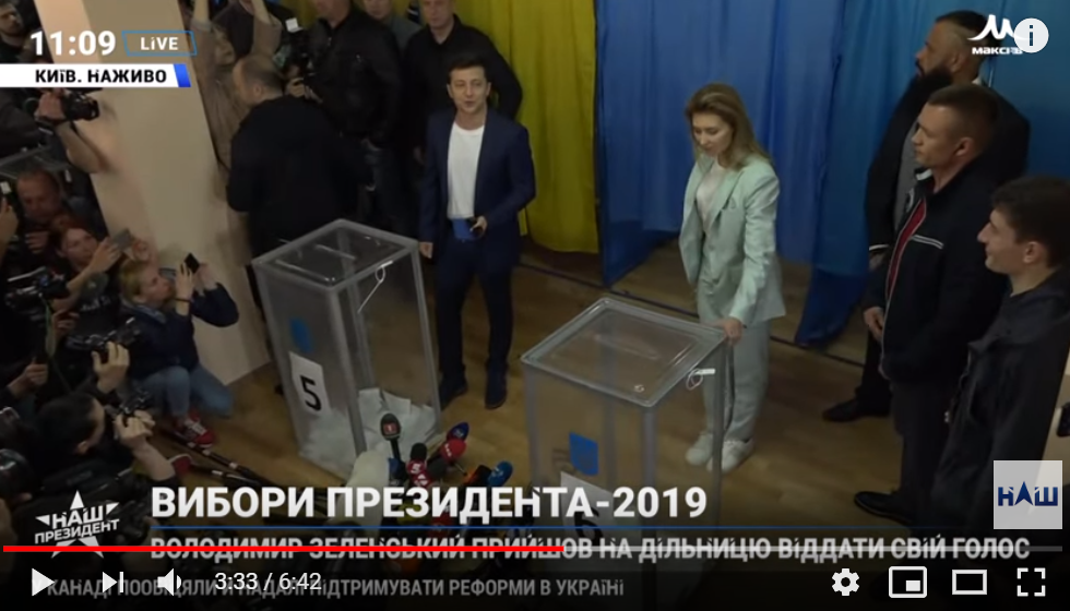 Зеленский проголосовал: кандидат удивил заявлением о том, что делал утром перед приездом на участок