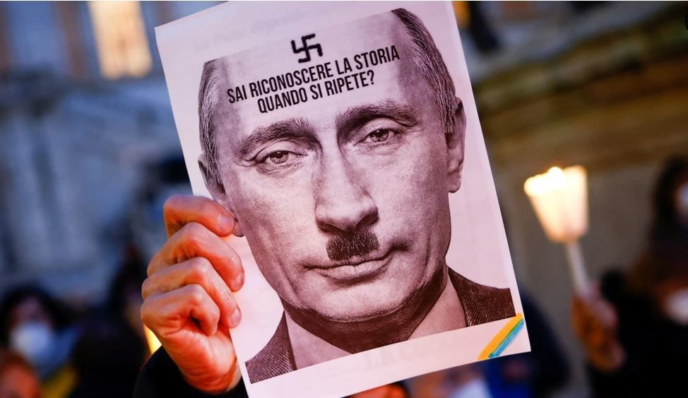 ​"На руках у Путина кровь тысяч жертв", – в Израиле президента России назвали фашистом