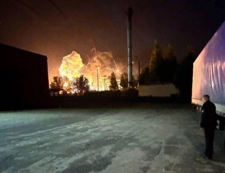 Во время атаки БПЛА на аэропорт Брянска уничтожен вертолет, еще один поврежден – СМИ