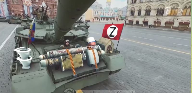 ​Появились реальные кадры с парада 9 мая в Москве, которые скрывает Россия