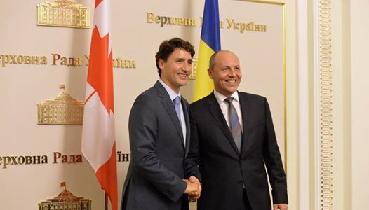 Парубий предложил Трюдо как участнику "антипутинской коалиции" приехать в Крым после освобождения от оккупации России