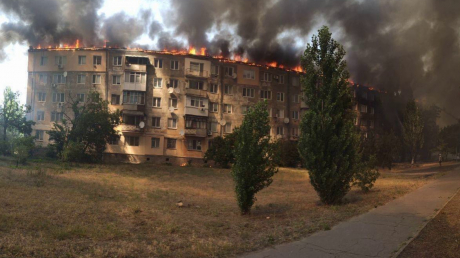 пожар,новая каховка, многоэтажка, поджог