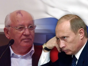 михаил горбачев, владимир путин, президент, ссср, россия, экономика, нищета, политика