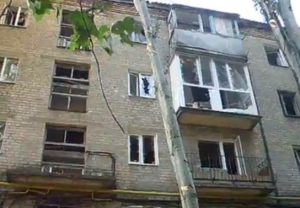 донецк, киевский район, обстрел, последствия, ато